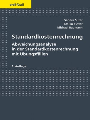 cover image of Standardkostenrechnung